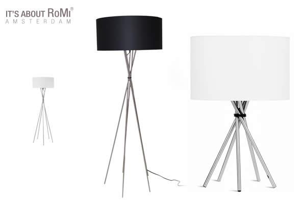 Tripod lamps will add charm and class to any home interior 