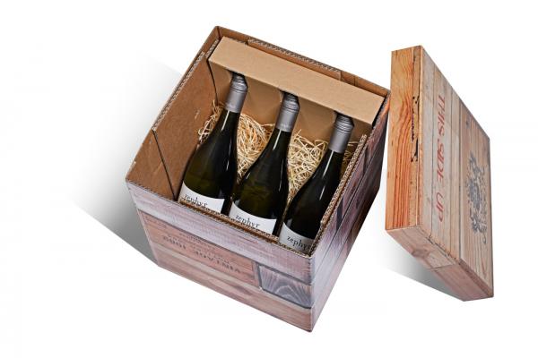 The Dutch Design Wine Chair comes with a special wine inlay, allowing it to be used as a unique gift wrap that is not thrown away and instead converted into a stylish stool.  The Dutch Design Wine Chair is available in three different designs and can be used for two, three and six bottles of wine. 